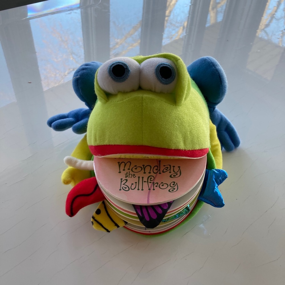Monday the Bullfrog book